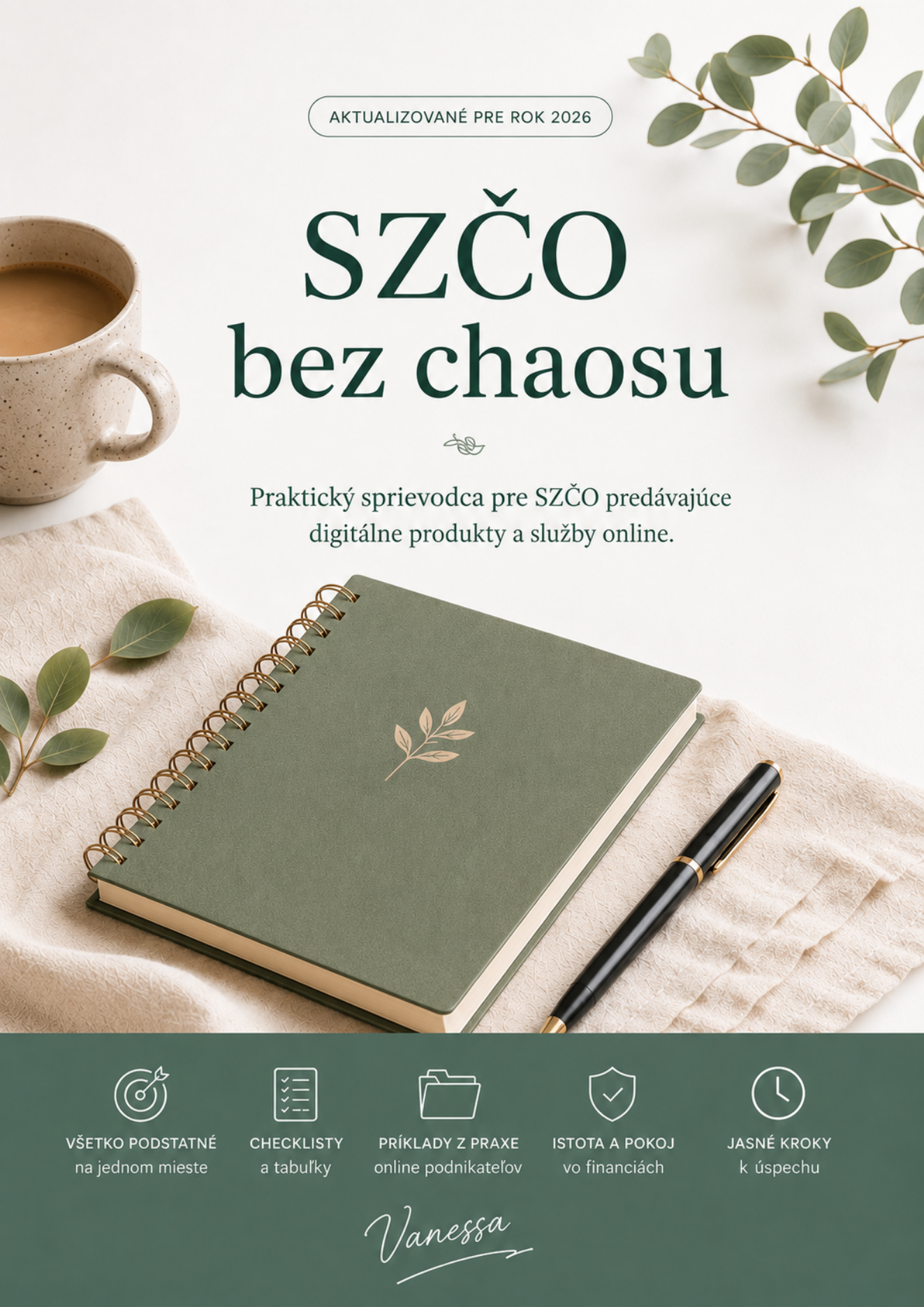 Titulná strana sprievodcu SZČO bez chaosu